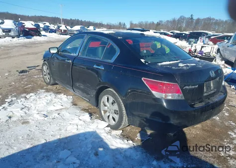 2010 Honda Accord 3.5 Ex-L z USA, uszkodzony, nr VIN 5KBCP3F87AB003098